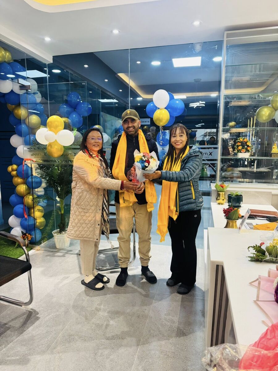 Members on opening day at Shakti X